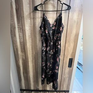 Floral Mid-Length Dress